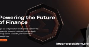 Ergo是新生代工作量证明(PoW)智能合约平台